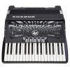 Hohner Bravo III 72 Black Silent Key