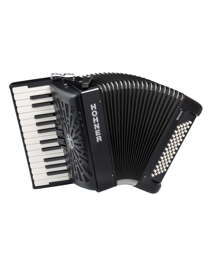 Hohner Bravo II 60 black Silent Key