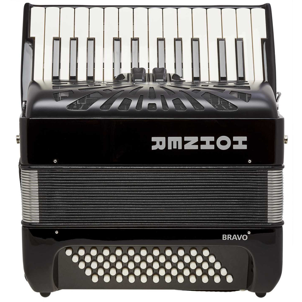 Hohner Bravo II 60 black Silent Key