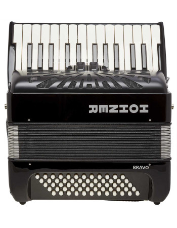 Hohner Bravo II 60 black Silent Key