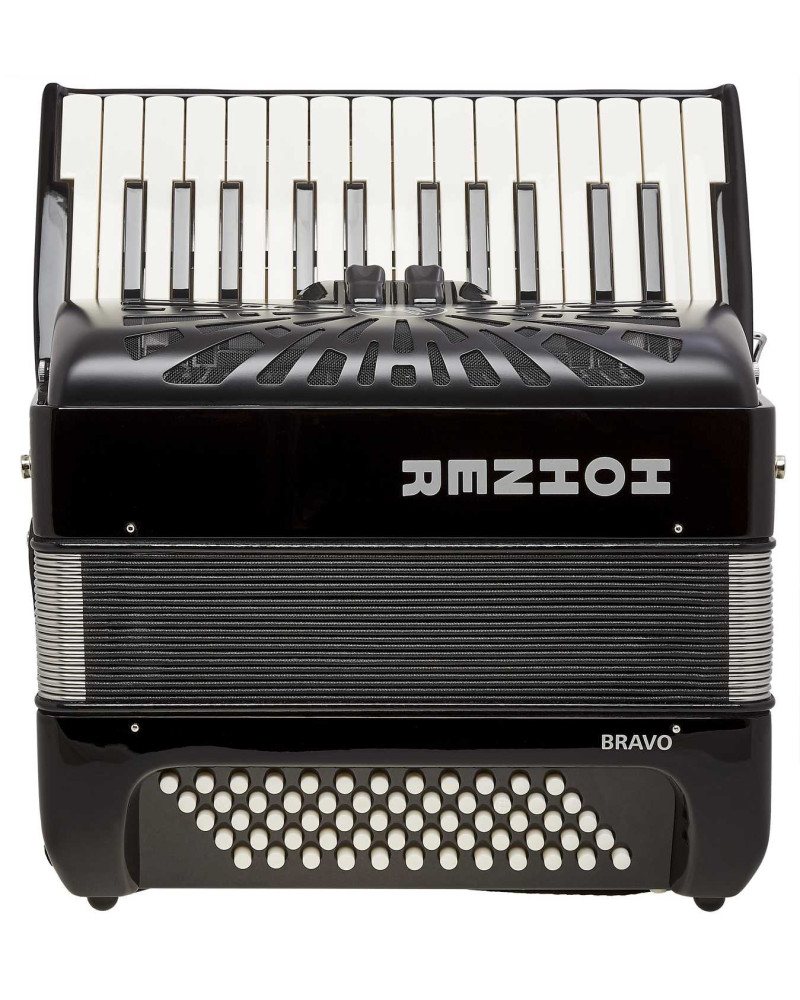 Hohner Bravo II 60 black Silent Key