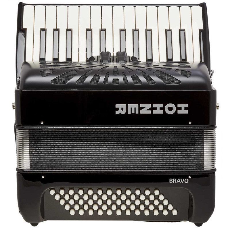 Hohner Bravo II 60 black Silent Key