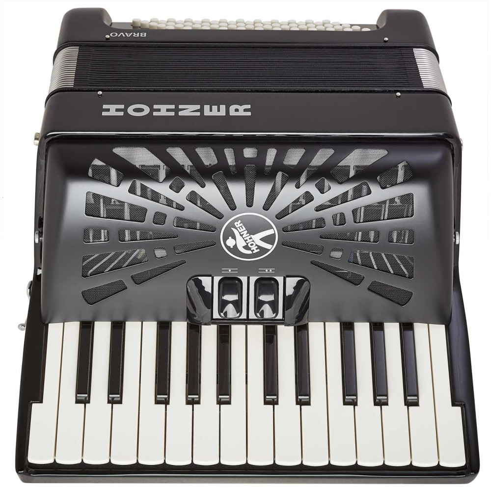 Hohner Bravo II 60 black Silent Key