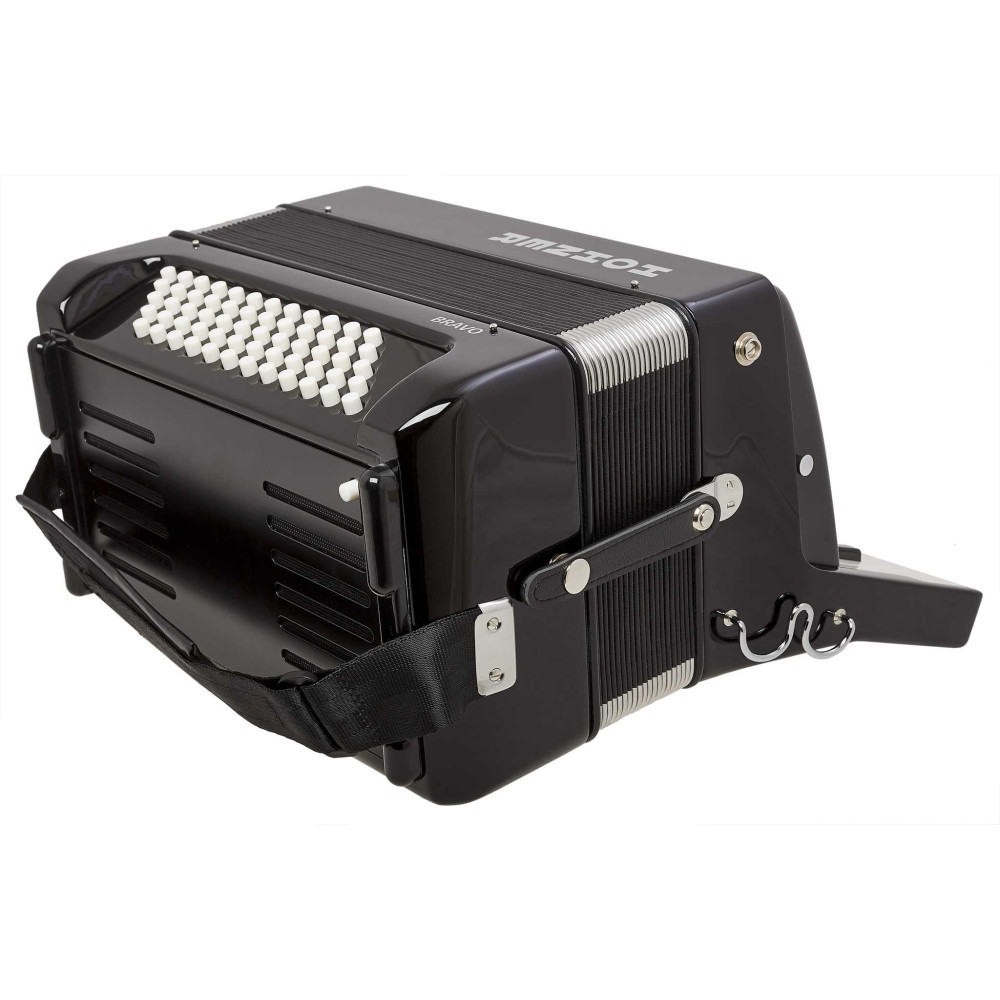 Hohner Bravo II 60 black Silent Key