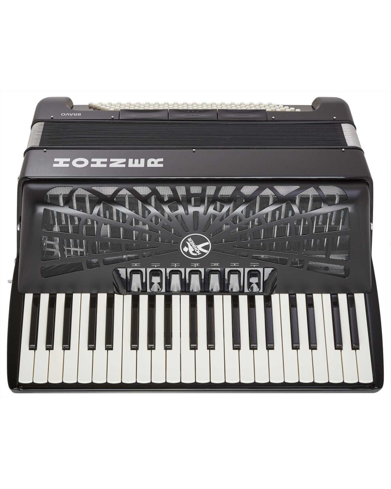 Hohner Bravo III 120 black Silent Key
