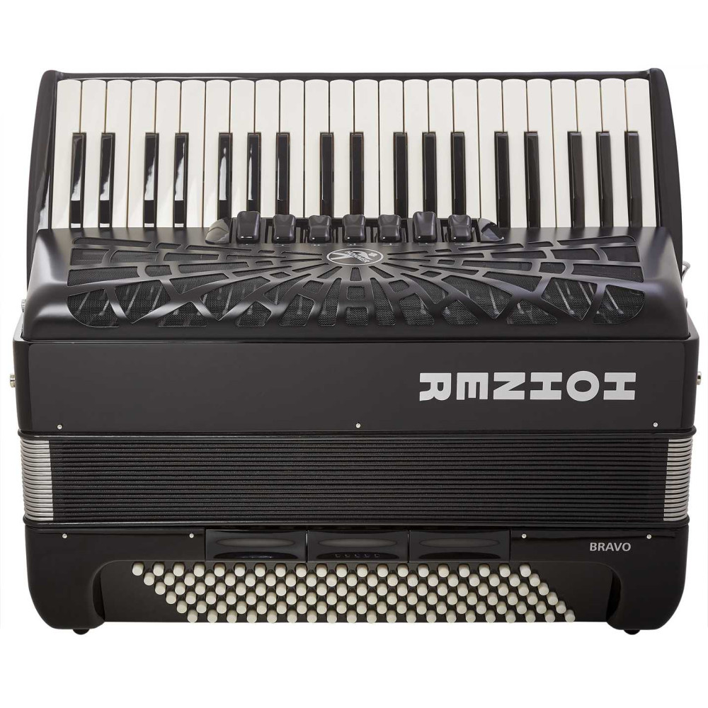 Hohner Bravo III 120 black Silent Key