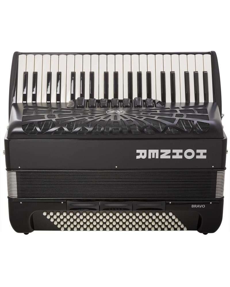 Hohner Bravo III 120 black Silent Key