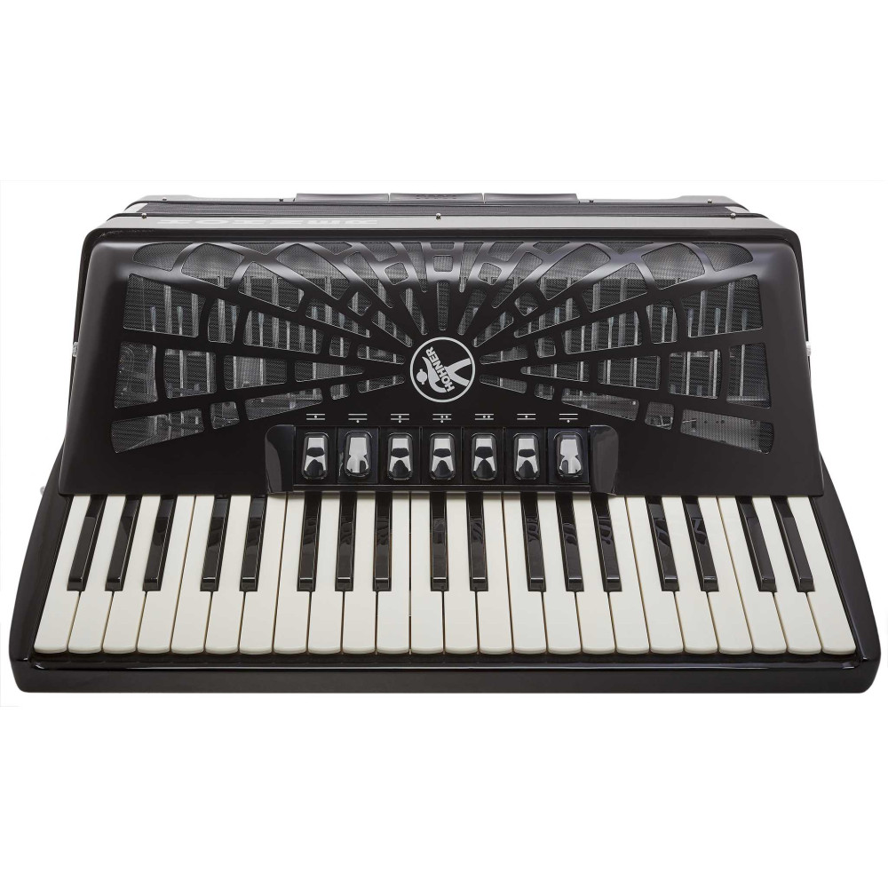 Hohner Bravo III 120 black Silent Key