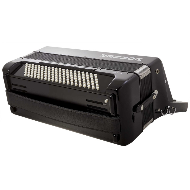Hohner Bravo III 120 black Silent Key