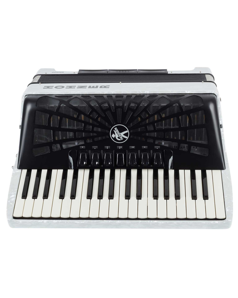 Hohner Bravo III 96 white (SilentKey)