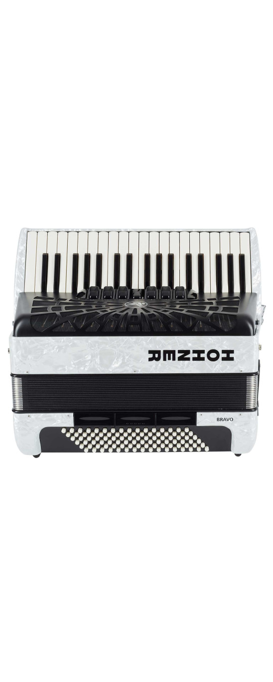 Hohner Bravo III 96 white (SilentKey)