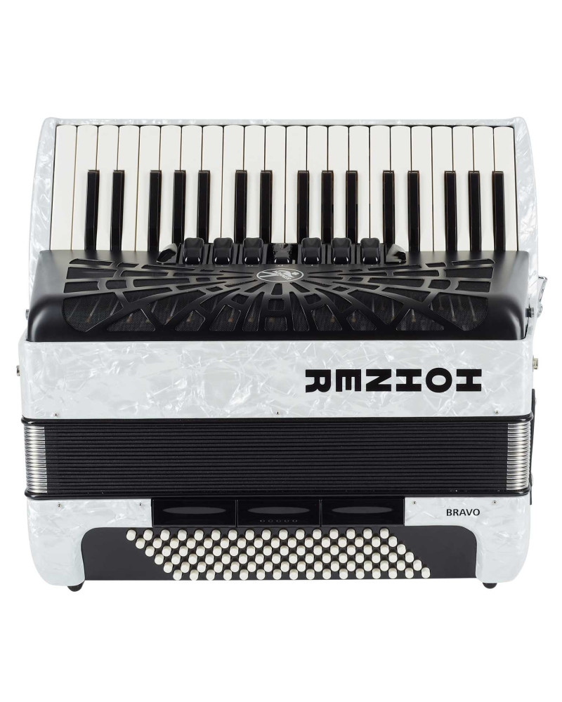 Hohner Bravo III 96 white (SilentKey)