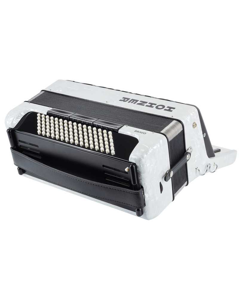 Hohner Bravo III 96 white (SilentKey)