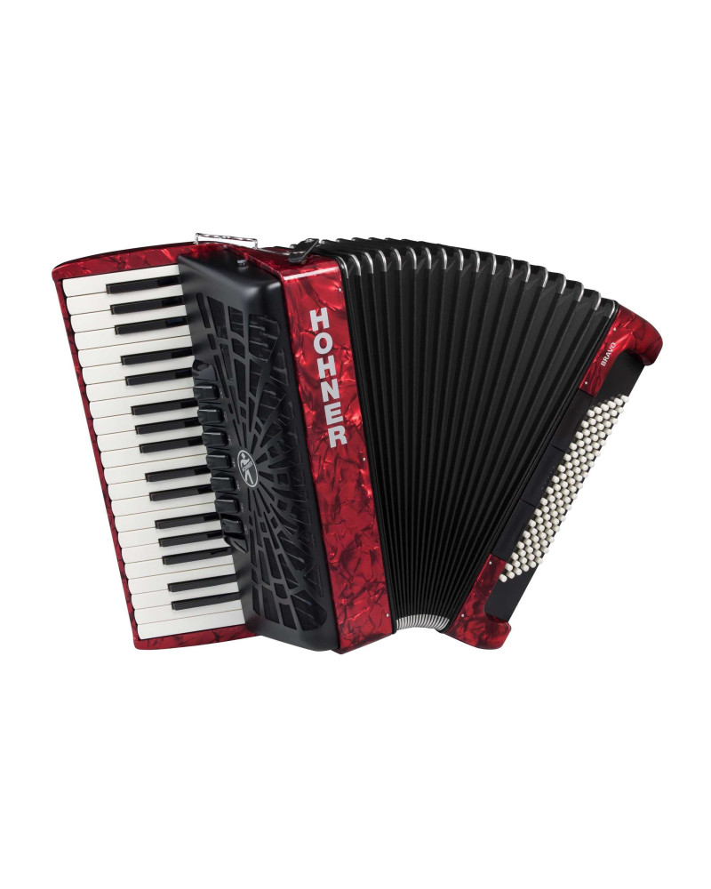 Hohner Bravo III 96 red (SilentKey)