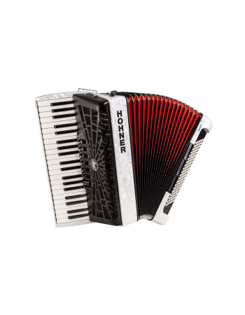 Hohner Bravo III 120 white (SilentKey)