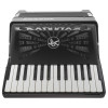 Hohner Bravo I 49 F, black (SilentKey)