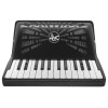 Hohner Bravo I 49 F, black (SilentKey)