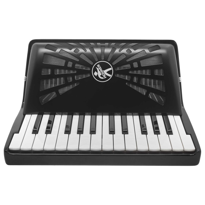Hohner Bravo I 49 F, black (SilentKey)