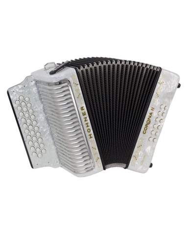 Hohner Corona II GCF, white