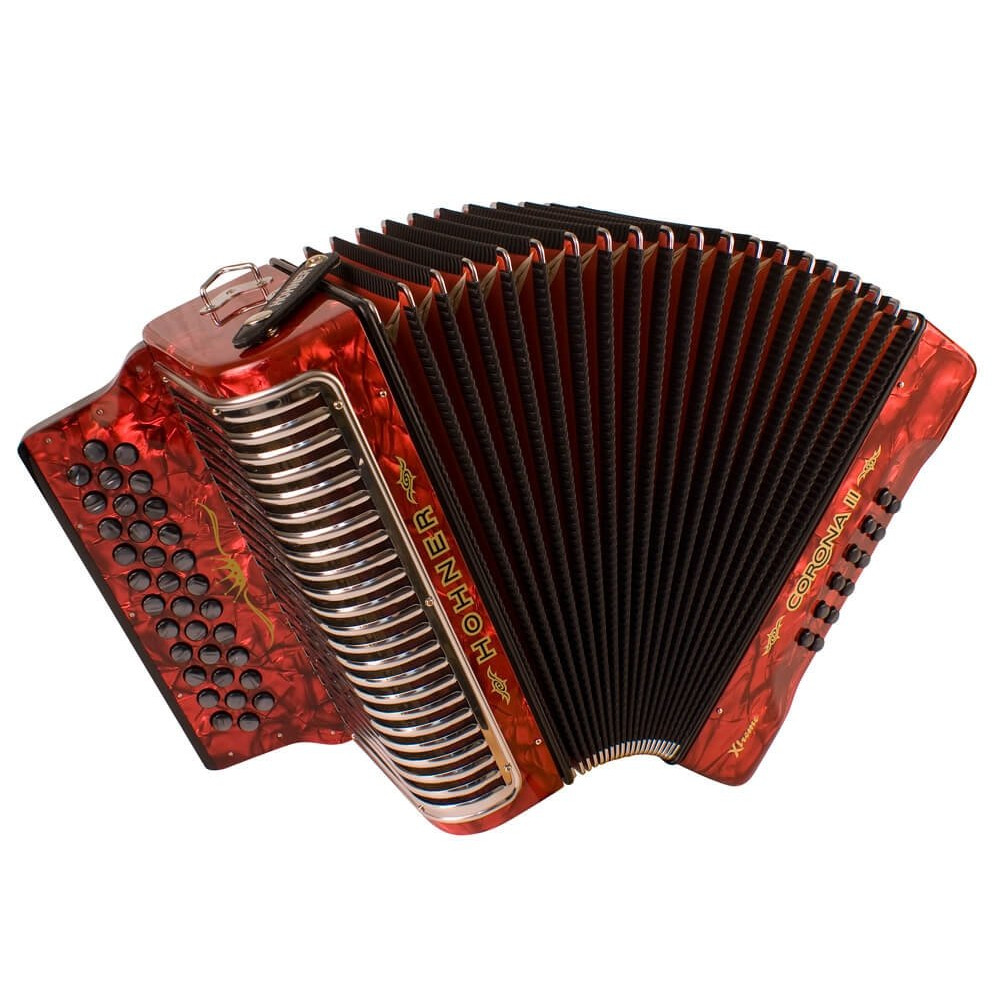 Hohner Corona II XTREME EAD, red