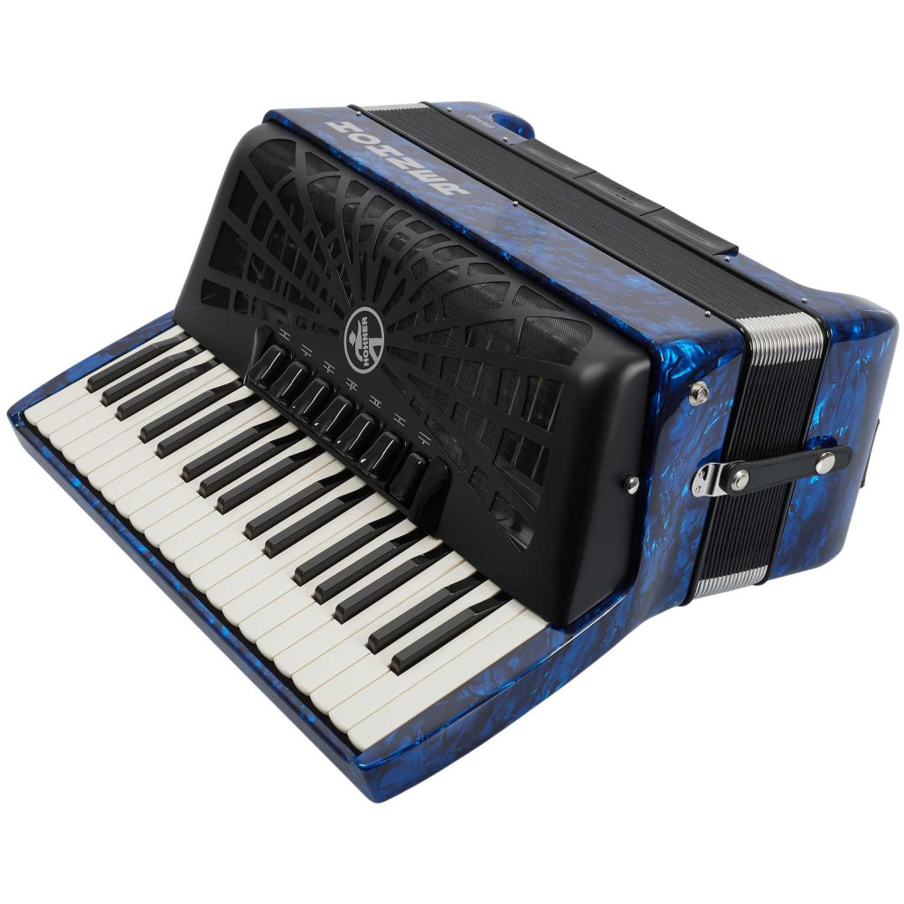 Hohner Bravo III 96 dark blue Silent Key