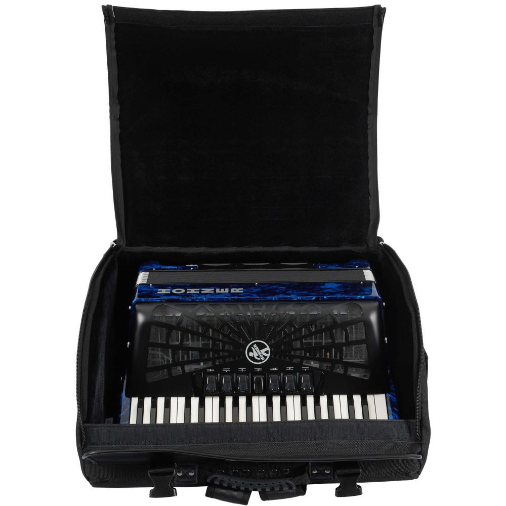 Hohner Bravo III 96 dark blue Silent Key