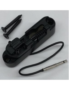 Ibanez 1B-2BBMR5UBPB Mono-rail V Bridge (MR-5P) - black matte AFR + UB804
