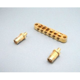 Ibanez 1B-2GB1H1CSG Semi-Acoustic Bridge - gold
