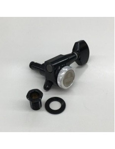 Ibanez 1B-2MG0002TLB Machinehead left - SG381, 07 button, L, MG-T, 20 post, black, with screw