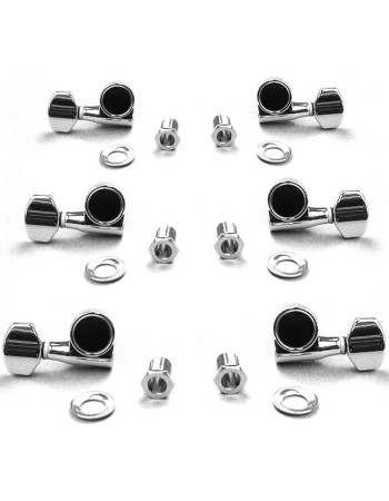 Ibanez 1B-2MH1CG2L6C die-cast machine head set L*6 - chrome for selected SIGNATURE/X/GIO/RC/SA models