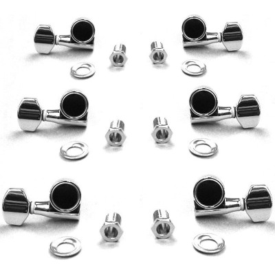 Ibanez 1B-2MH1CG2L6C die-cast machine head set L*6 - chrome for selected SIGNATURE/X/GIO/RC/SA models