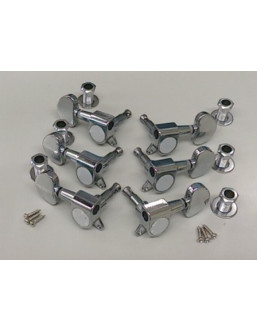 B-Grade IBANEZ Machinehead set die-cast - chrome 3L/3R