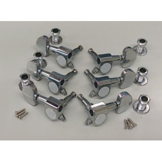 B-Grade IBANEZ Machinehead set die-cast - chrome 3L/3R