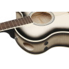 Ibanez 1B-AAM370M1CE Advanced Acoustic AAM Acoustic Guitar 6-String - Transparent Panda High Gloss