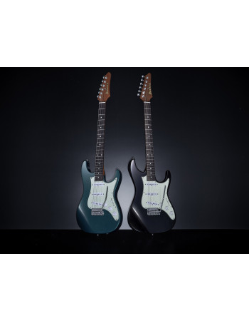 Ibanez 1B-AZ2203NATQ Prestige AZN Electric Guitar 6-String - Antique Turqoise + Case