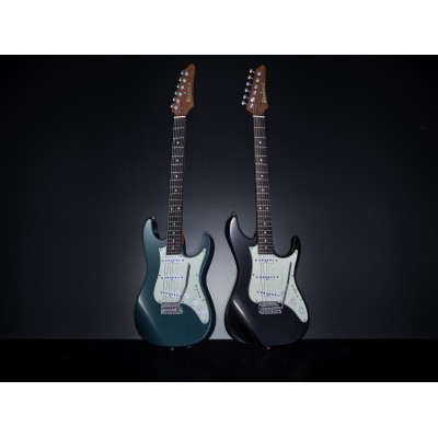 Ibanez 1B-AZ2203NATQ Prestige AZN Electric Guitar 6-String - Antique Turqoise + Case