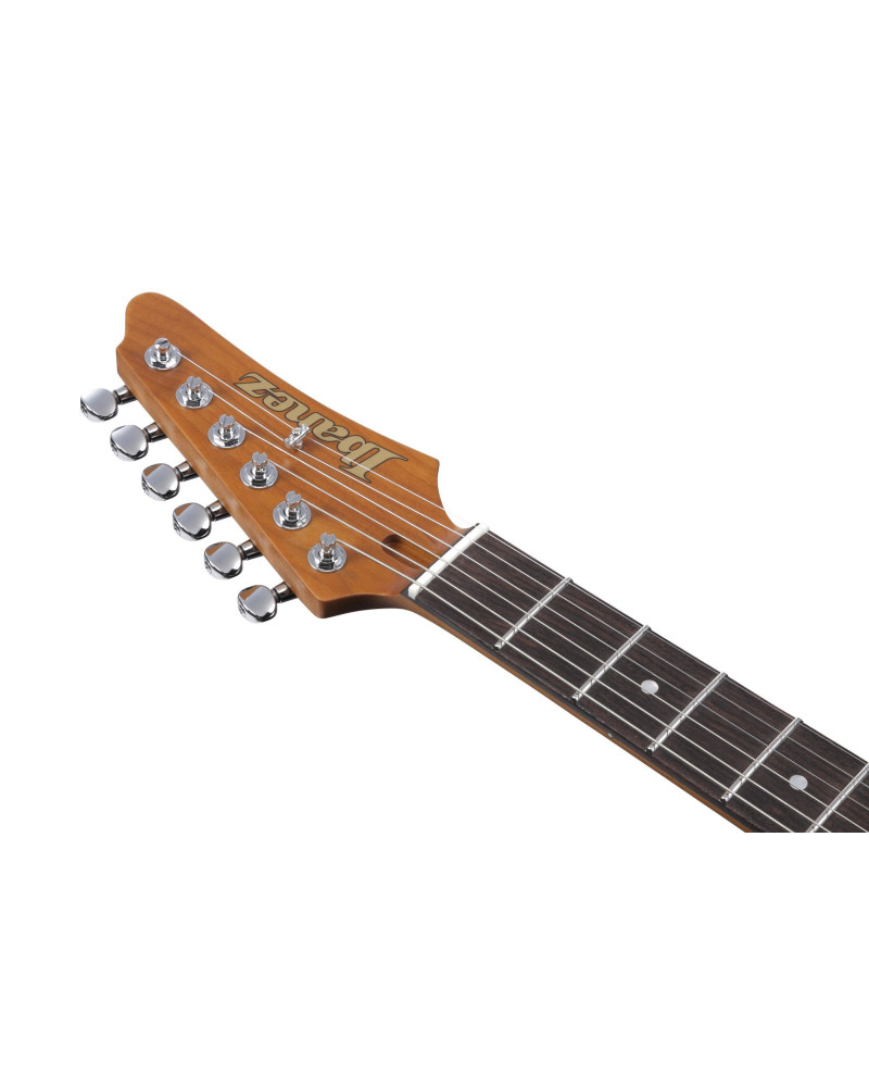 Ibanez 1B-AZ2203NATQ Prestige AZN Electric Guitar 6-String - Antique Turqoise + Case