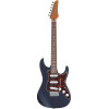 Ibanez 1B-AZ2203NTDB Prestige AZN Electric Guitar 6-String - Dark Tide Blue Flat + Case