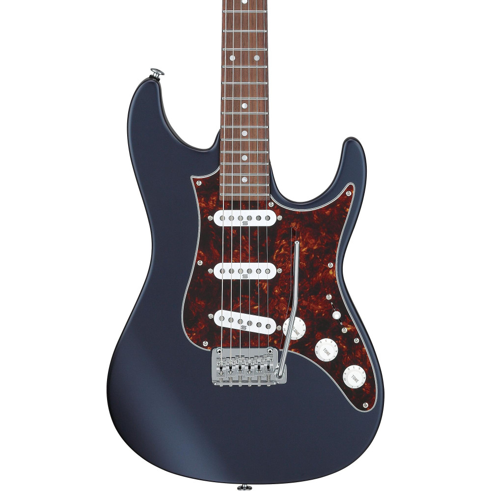 Ibanez 1B-AZ2203NTDB Prestige AZN Electric Guitar 6-String - Dark Tide Blue Flat + Case