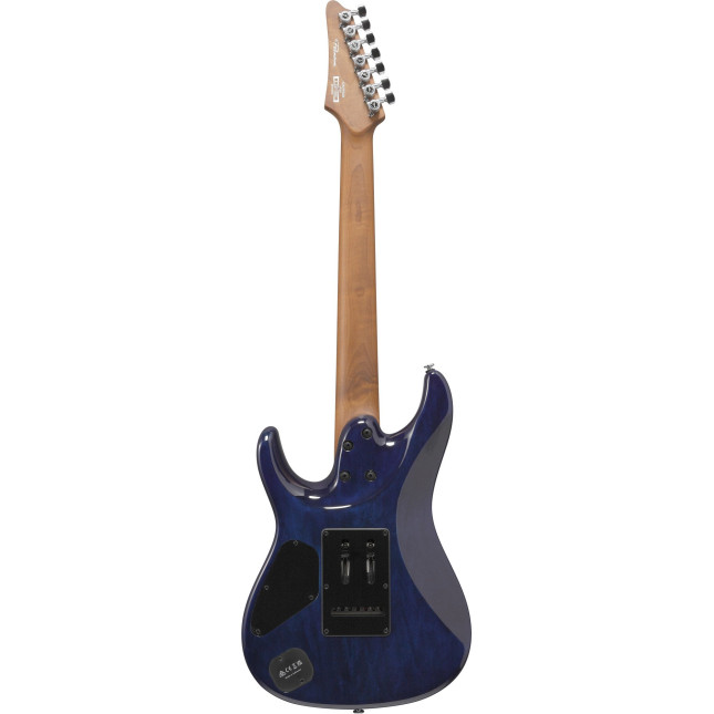 Ibanez 1B-AZ427P2QMT Premium AZ Electric Guitar 7-String - Twilight Blue Burst + Gig Bag