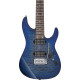 Ibanez 1B-AZ427P2QMT Premium AZ Electric Guitar 7-String - Twilight Blue Burst + Gig Bag