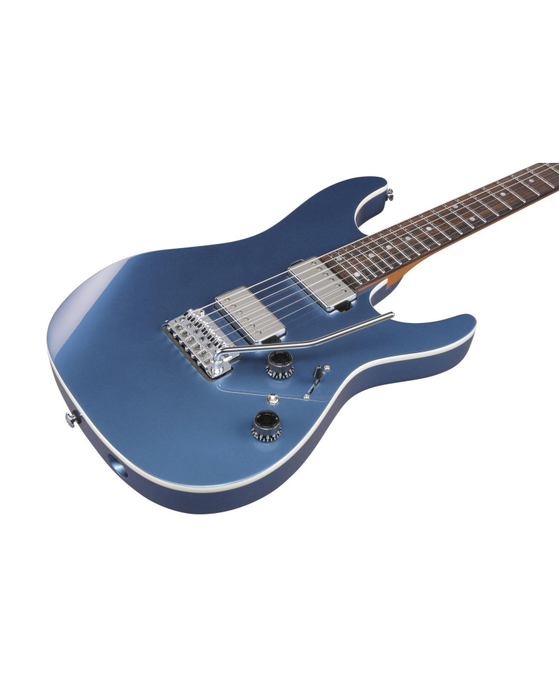 Ibanez 1B-AZ42P1-PBE AZ Premium Electric Guitar 6-String - Prussian Blue Metallic + Gig Bag