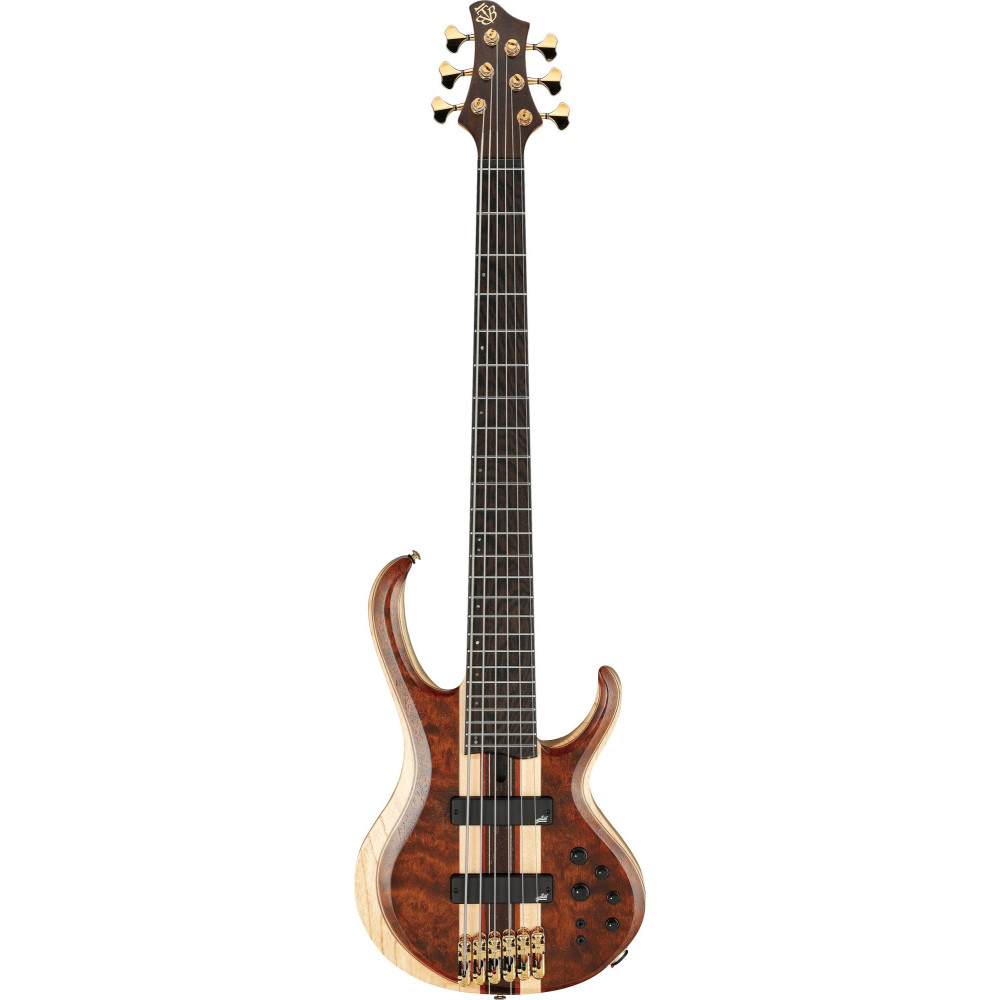 Ibanez 1B-BTB1836NDL Premium BTB Bass 6-String - Natural Shadow Low Gloss + Gig Bag