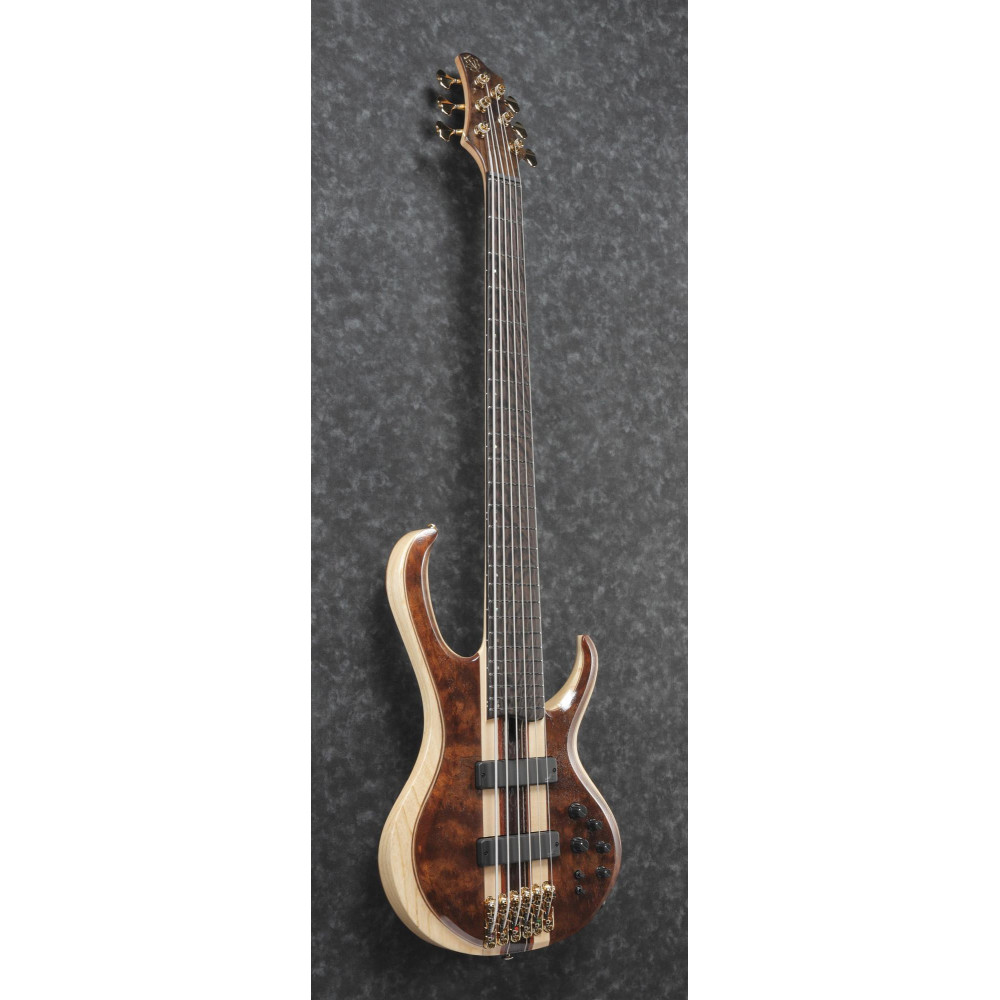 Ibanez 1B-BTB1836NDL Premium BTB Bass 6-String - Natural Shadow Low Gloss + Gig Bag