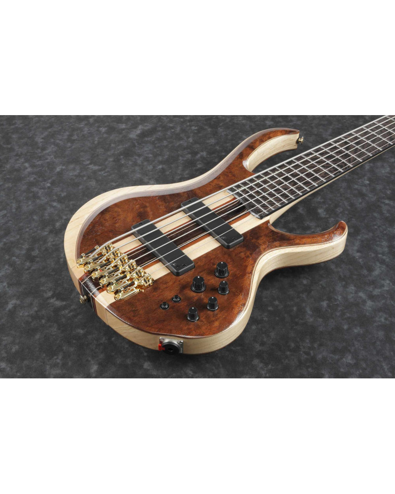 Ibanez BTB1836-NDL Premium BTB Electric Bass 6-String - Natural Shadow Low Gloss + Gig Bag