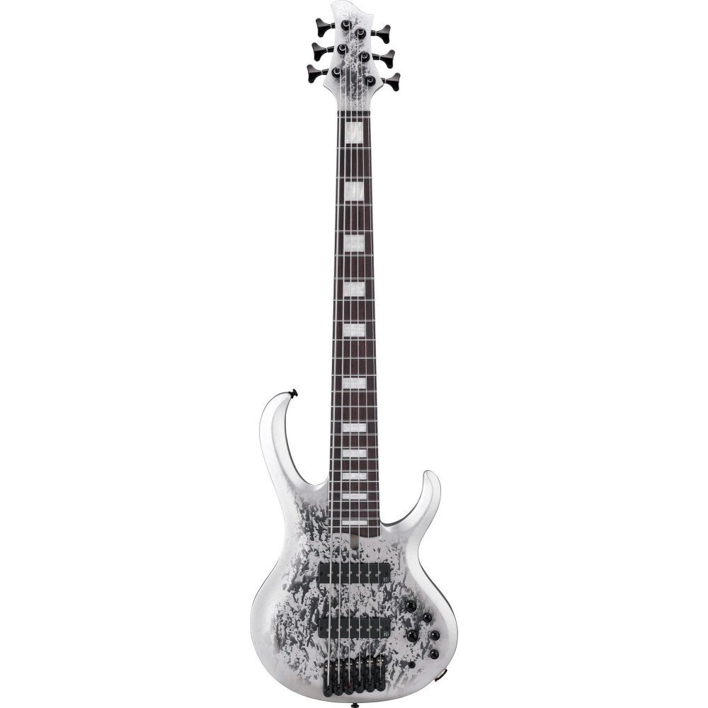 Ibanez 1B-BTB25TH6SL BTB Electric Bass 6-String 25th Anniversary - Silver Blizzard Matte