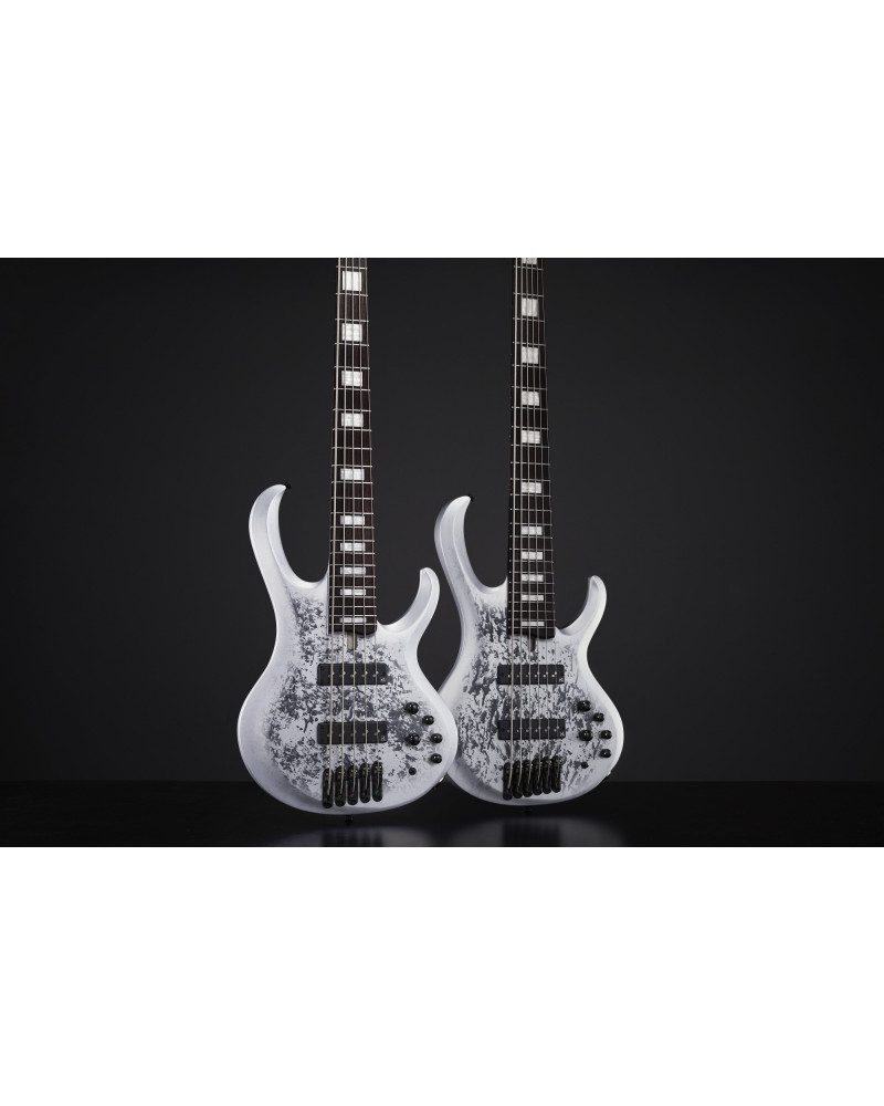 Ibanez 1B-BTB25TH6SL BTB Electric Bass 6-String 25th Anniversary - Silver Blizzard Matte