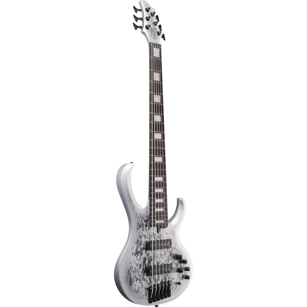 Ibanez 1B-BTB25TH6SL BTB Electric Bass 6-String 25th Anniversary - Silver Blizzard Matte
