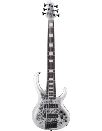 Ibanez 1B-BTB25TH6SL BTB Electric Bass 6-String 25th Anniversary - Silver Blizzard Matte