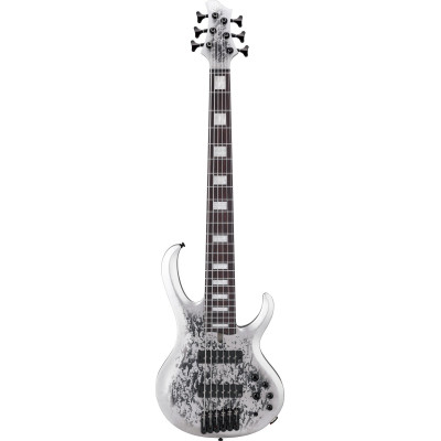 Ibanez 1B-BTB25TH6SL BTB Electric Bass 6-String 25th Anniversary - Silver Blizzard Matte